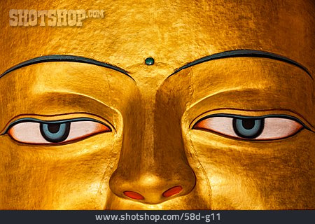 
                Auge, Buddha, Sakyamuni Buddha                   