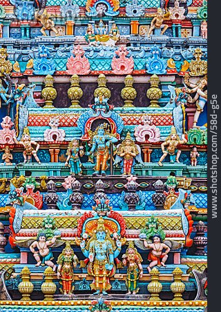 
                Hinduismus, Hindutempel, Ranganathaswamy Tempel                   