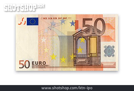 
                Euro Banknote, Banknote, 50 Euro                   