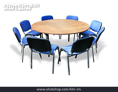 
                Tisch, Meeting, Runder Tisch                   
