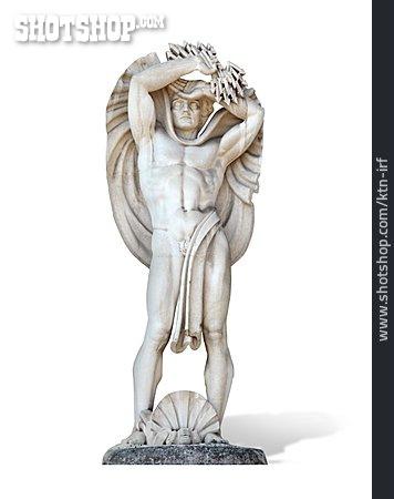
                Statue, Gottheit, Zeus                   