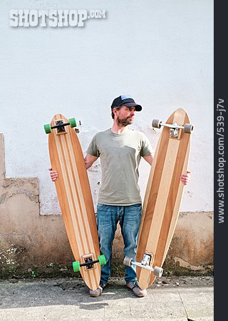 
                Longboard, Manufaktur, Skateboardbauer                   