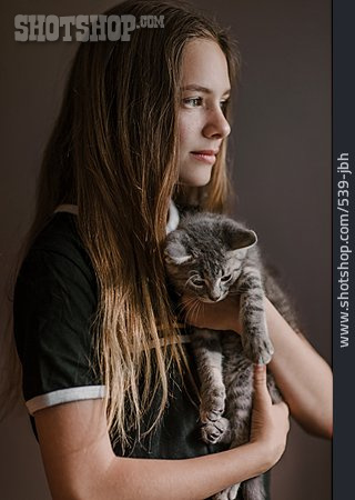 
                Teenager, Pets, Kittens, Animal Loving                   