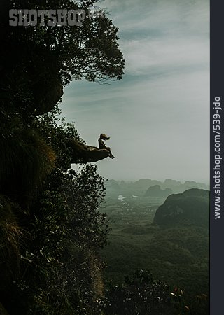 
                Thailand, Felsvorsprung, Naturerlebnis                   