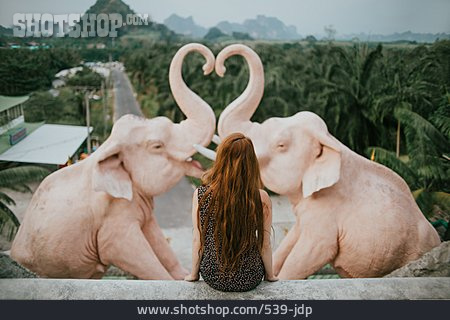 
                Reise & Urlaub, Elefant, Thailand                   