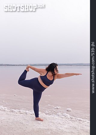 
                Balance, Yoga, Body Positivity, Natarajasana                   