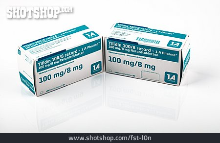 
                Tablette, Schmerzmittel, Tilidin, 1 A Pharma                   
