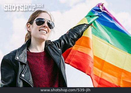 
                Homosexuell, Regenbogenfahne, Kundgebung, Lgbt                   