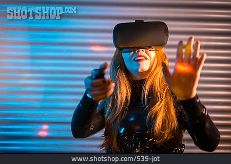 
                Virtuelle Realität, 3d-brille, Head-mounted Display, Metaverse                   