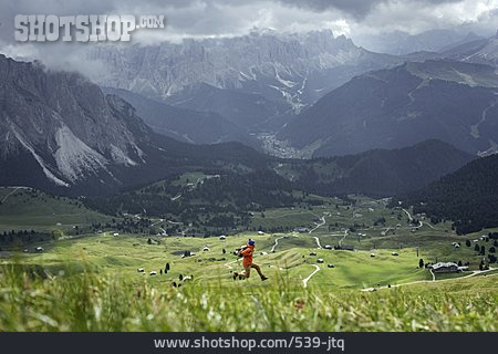 
                Gebirge, Südtirol, Spaßfoto                   