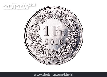
                Münze, Schweizer Franken                   