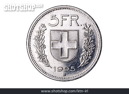 
                Münze, Schweizer Franken                   