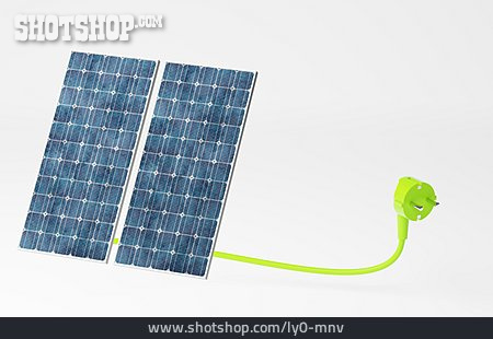 
                Strom, Stromversorgung, Sonnenenergie                   