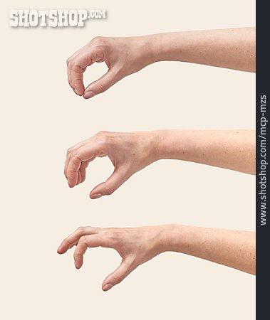 
                Handzeichen, Greifen, Nonverbal                   