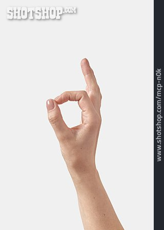 
                Handzeichen, Ok, Nonverbale Kommunikation                   