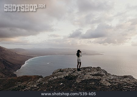 
                Küste, Lanzarote, Aussicht                   