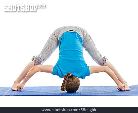 
                Yoga, Prasarita Padottanasana                   