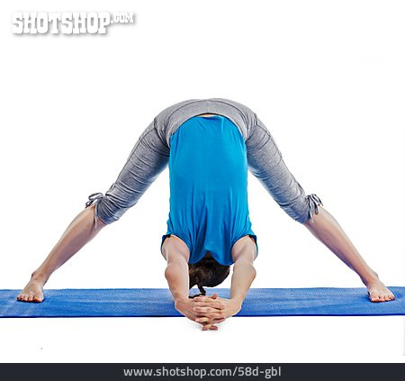 
                Yoga, Prasarita Padottanasana C                   