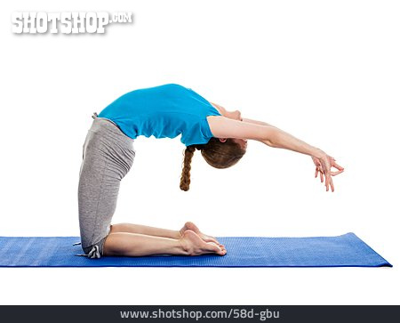
                Yoga, Asana, Ustrasana Variations                   