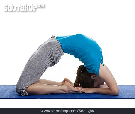 
                Yoga, Rückbeuge, Hatha Yoga, Kapotasana                   