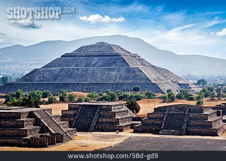
                Mexiko, Mayastätte, Teotihuacán                   
