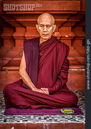 
                Buddhism, Prayer, Monk, Meditate                   