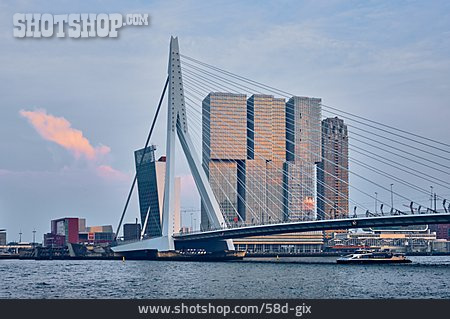 
                Rotterdam, Erasmusbrücke                   