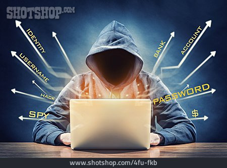 
                Datenklau, Hacker, Computerkriminalität                   