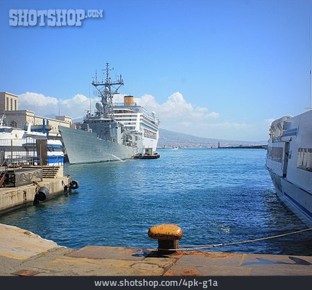 
                Schiff, Hafen, Neapel                   
