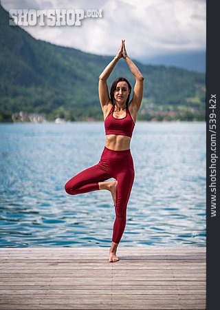 
                Asana, Vrksasana, Outdoor Yoga                   