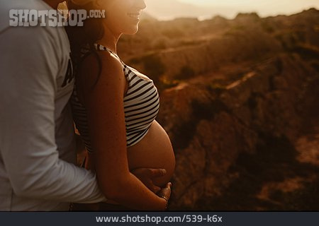 
                Paar, Harmonie, Schwangerschaft, Verbundenheit, Elternschaft                   