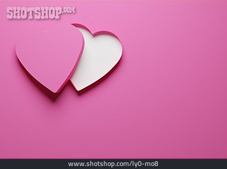 
                Pink, Heart, Box                   