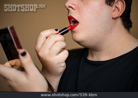 
                Rote Lippen, Geschlecht, Lgbt, Genderfluid                   