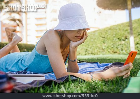 
                Park, Sommer, Sonnenhut, Entspannt, Internet                   