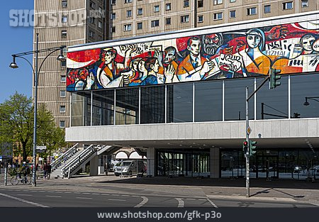 
                Wandmalerei, Haus Des Berliner Verlages                   