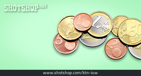 
                Kleingeld, Bargeld, Euromünze                   