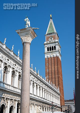 
                Venedig, Markusturm, Monolithsäule                   