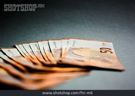 
                Geldschein, Euroscheine, Bargeld, 50 Euro                   