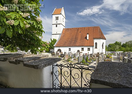 
                Kirche, Friedhof, St. Stephan                   