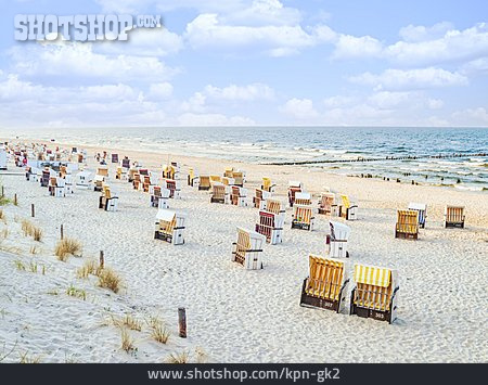 
                Strand, Strandkorb, Ostsee                   