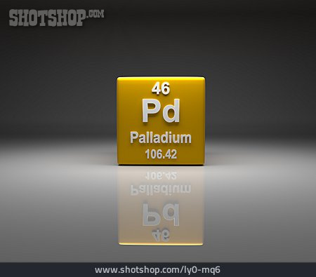 
                Chemisches Element, Palladium                   