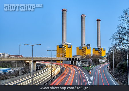 
                Heizkraftwerk, Stadtautobahn                   