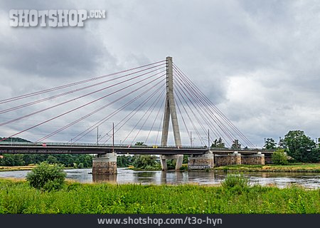 
                Straßenbrücke, Elbebrücken Niederwartha                   