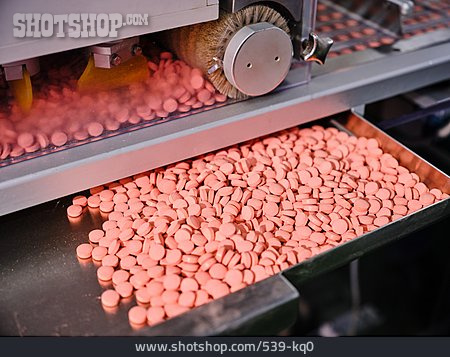 
                Tabletten, Produktion, Pharmakonzern                   