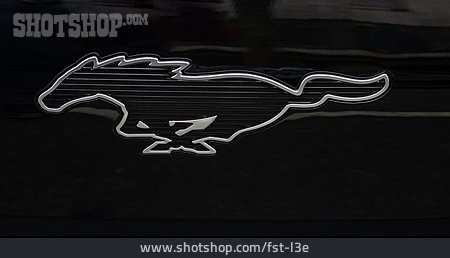 
                Logo, Ford Mustang                   