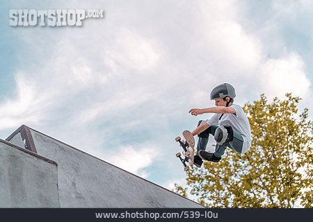 
                Springen, Skater, Skateboard, Luftsprung, Stunt, Skatepark                   