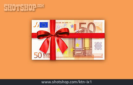 
                Euroschein, 50 Euro, Geldgeschenk                   