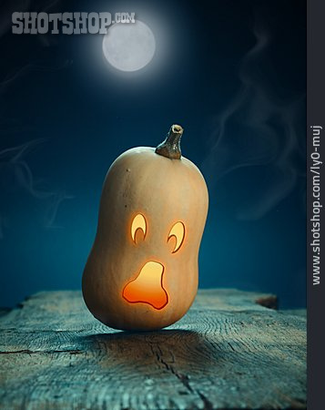 
                Shouting, Spooky, Halloween, Pumpkin Lantern, Spooky                   
