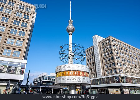 
                Berlin, Fernsehturm, Alexanderplatz, Weltzeituhr                   