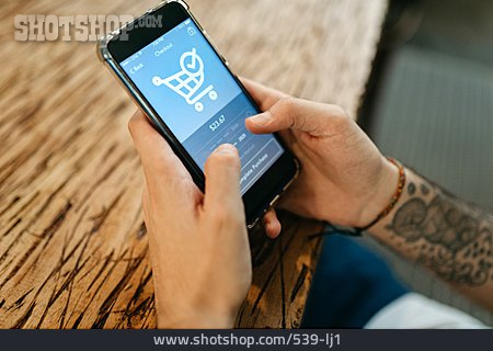 
                Bildschirm, Bezahlung, Online-shopping                   